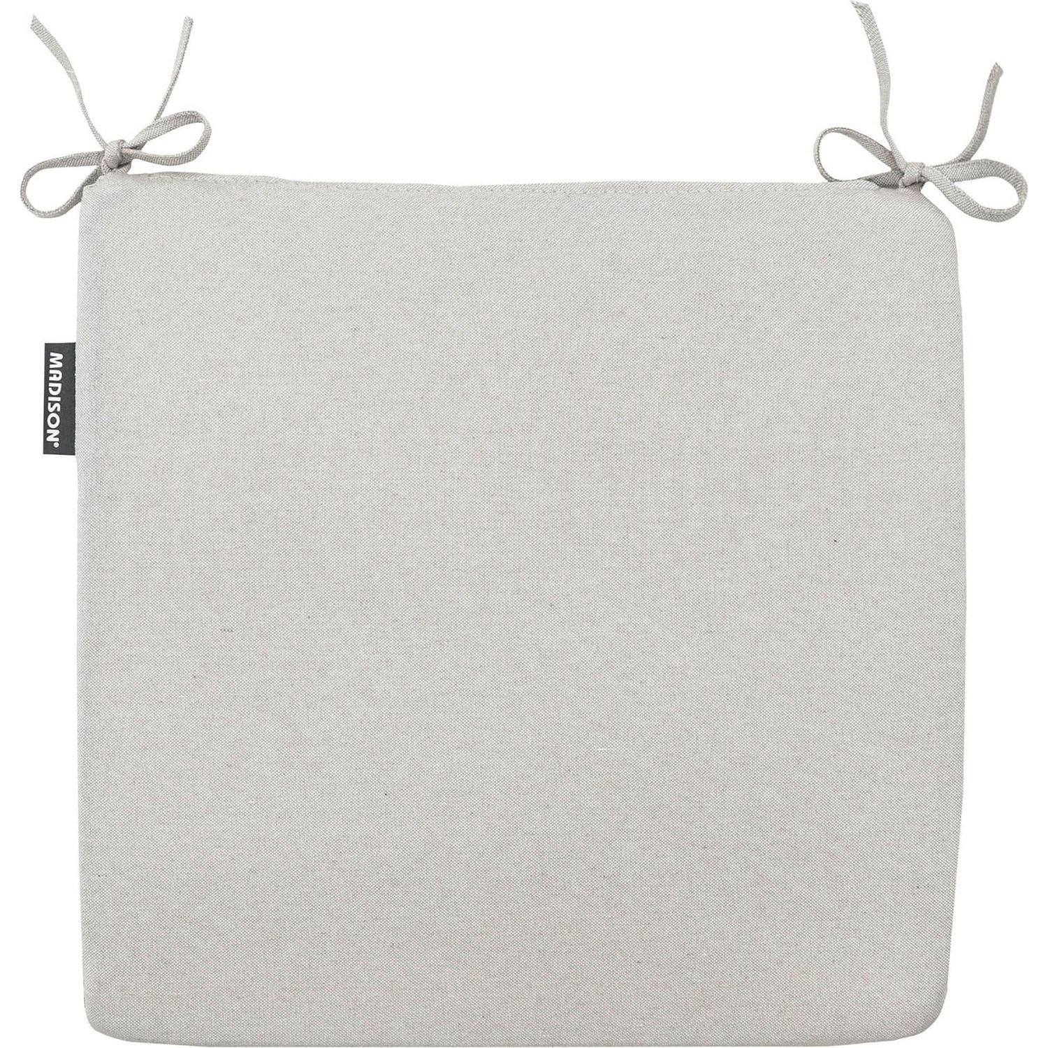 MADISON - Cuscino seduta Serie Panama Lino - 40x40 cm spessore 5 cm